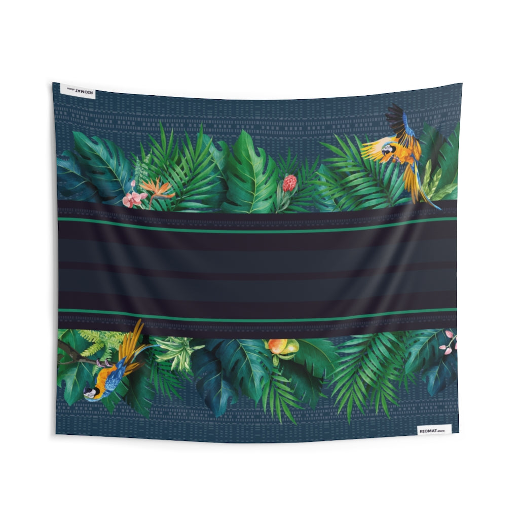 Oversized RioMat in Blue  ||  Beach, Pic Nic, Outdoor / Towel, Blanket, Throw